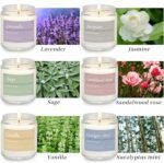6-Pack Lavender Aromatherapy Candles Set – Long-Lasting Gifts for Women, 300 Hours, Perfect for Any Occasion - Image 3