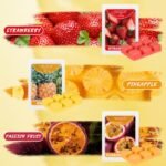 SCENTORINI 6-Pack Scented Wax Melts: Strong Soy Wax Variety – Mint, Watermelon, Strawberry, Mango, Passion Fruit, Pineapple. Ideal for Wax Warmers! - Image 3