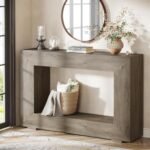 Tribesigns 47-Inch Farmhouse Console Table: Stylish Storage for Entryway & Living Room Use - Image 3