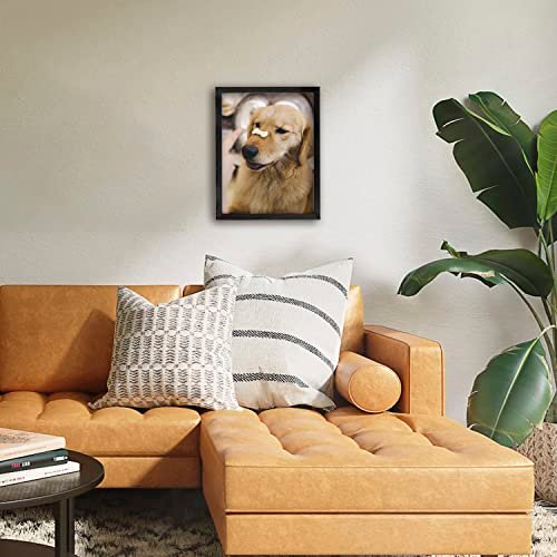 51YzfMGC12L._SL500_.jpg Custom Framed Canvas Prints: Personalized Photo Gifts for Couples, Friends, Family, and Pets (Black, 8x10 In) - Image 3