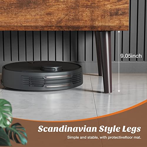 51ZpGHDchL._SL500_.jpg Sweetcrispy Lift-Top Coffee Table: Stylish Brown Living Room Table with Storage Shelf & Hidden Compartment. - Image 8