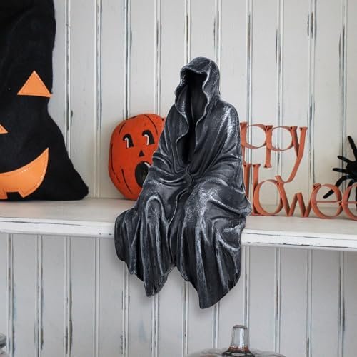 51bgLDQMPdL._SL500_.jpg SHOWFEICAT 5.1-Inch Gothic Resin Statue for Decor - Unique Mystic Design Fits Any Shelf - Image 6
