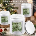 Homsolver Balsam Pine Candle - 7oz Christmas Fir Candle with 50+ Hour Burn Time, Perfect Holiday Gift for Women - Image 5