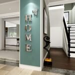 Doeean Acrylic Mirror Wall Letter Signs for Living Room & Bedroom Decor (Silver, 47.2" x 15.3") - Image 5