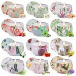 12 Pack Spring Scented Candles Gift Set, Spring Candle Clearance, Candles for Home Scented, 240 Hour Long Lasting, Stress Relief Gifts for Women, Candle Gifts for Birthday, Mother's Day