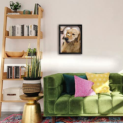 51fCY5JUmOL._SL500_.jpg Custom Framed Canvas Prints: Personalized Photo Gifts for Couples, Friends, Family, and Pets (Black, 8x10 In) - Image 2