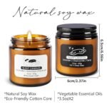 2-Pack Aromatherapy Candles | 7 oz Sleep Sweet Dream & Deep Sleep with Lavender & Chamomile - Long-Lasting Gifts for Men & Women - Image 5