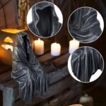 SHOWFEICAT 5.1-Inch Gothic Resin Statue for Decor - Unique Mystic Design Fits Any Shelf - Image 2