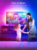 KANTUTOE 13.1FT RGB TV LED Backlights for 32-65 Inch TVs, Music Sync, Bluetooth App & Remote, USB Powered for Gaming & Bedroom. - Image 5