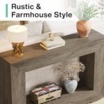 Tribesigns 47-Inch Farmhouse Console Table: Stylish Storage for Entryway & Living Room Use - Image 7