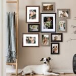 SESEAT 10-Piece Collage Picture Frame Set: 11x14, 8x10, 5x7, and 4x6 Frames in 3 Finishes. - Image 3
