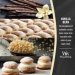 WoodWick Vanilla Bean Scented Medium Hourglass Candle - 9.7oz, Crackling Flame, Ideal Gift! - Image 4