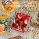 SCENTORINI 6-Pack Scented Wax Melts: Strong Soy Wax Variety – Mint, Watermelon, Strawberry, Mango, Passion Fruit, Pineapple. Ideal for Wax Warmers! - Image 4