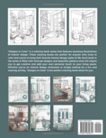 Cozy Living Room Coloring Book: Stress Relief with Beautiful Interior Design Illustrations. - Image 2