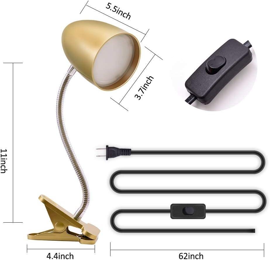why We ⁣love the Energetic ⁣Clip-On Lamp for Reading and Work
