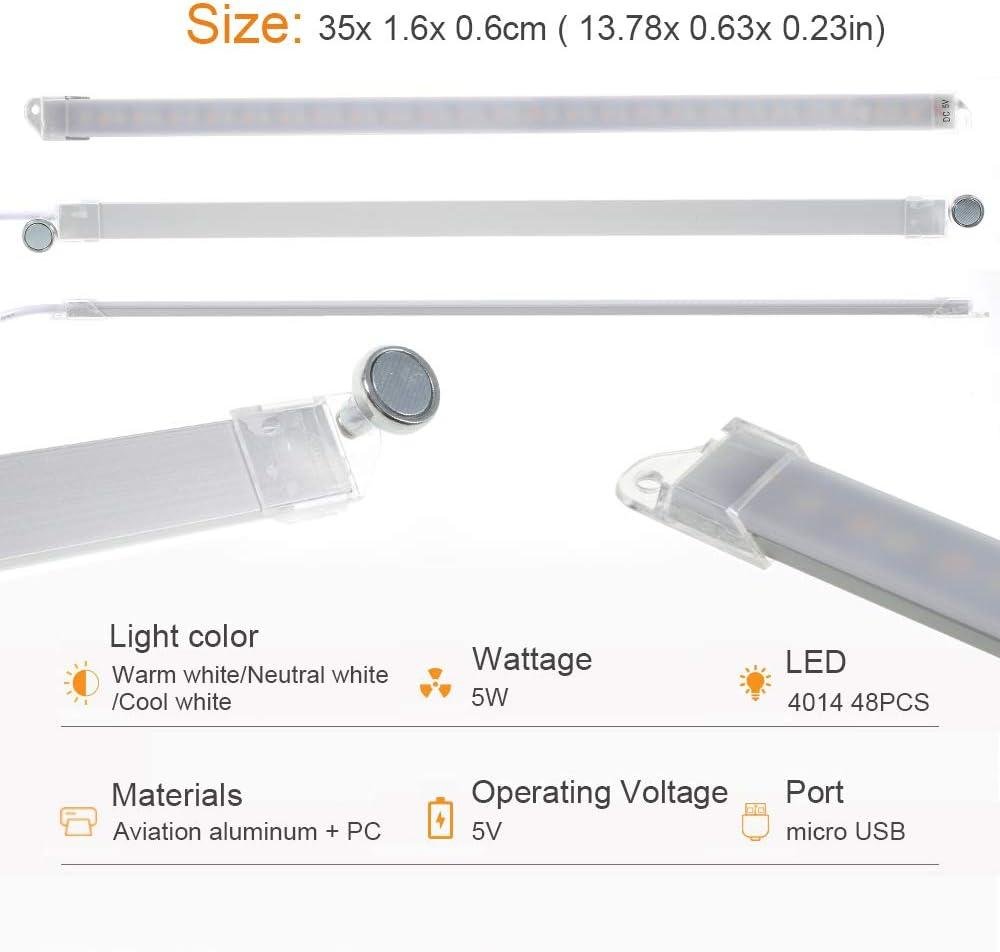 Our Review: Bright & Versatile USB Dimmable Under cabinet Light