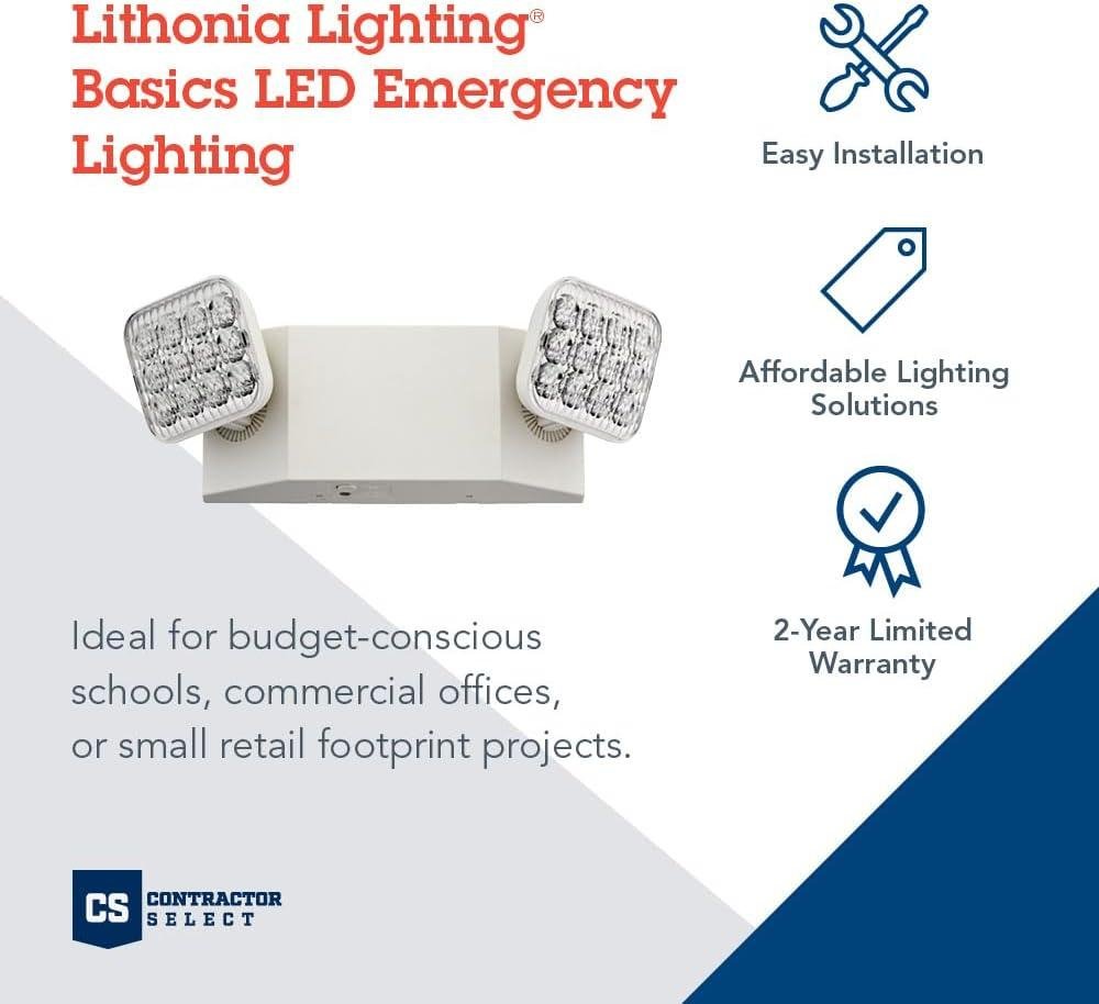 Reliable and Durable lithonia LED Emergency Light Review