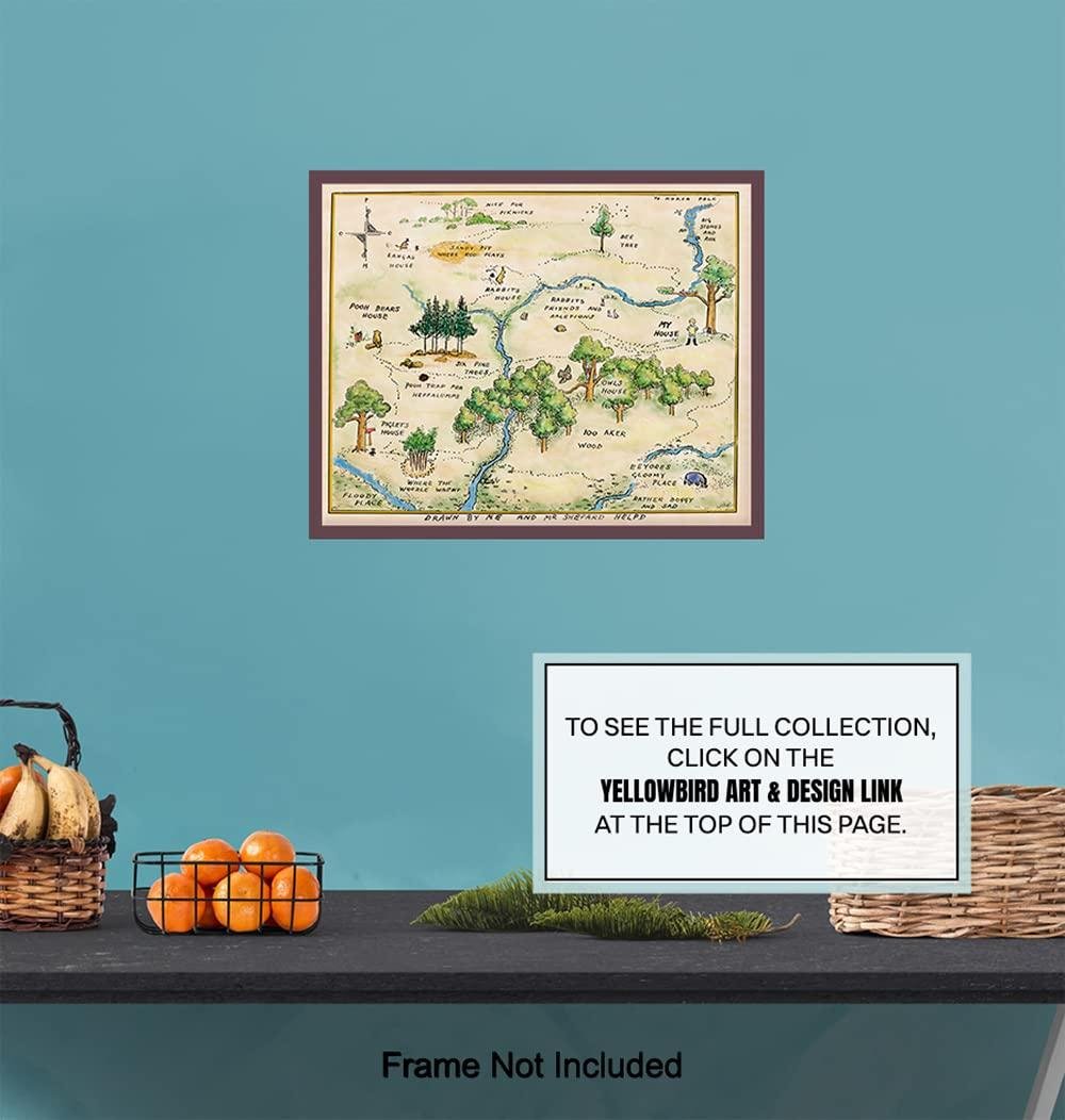 Our Review of the Classic Winnie Pooh Nursery Wall Art