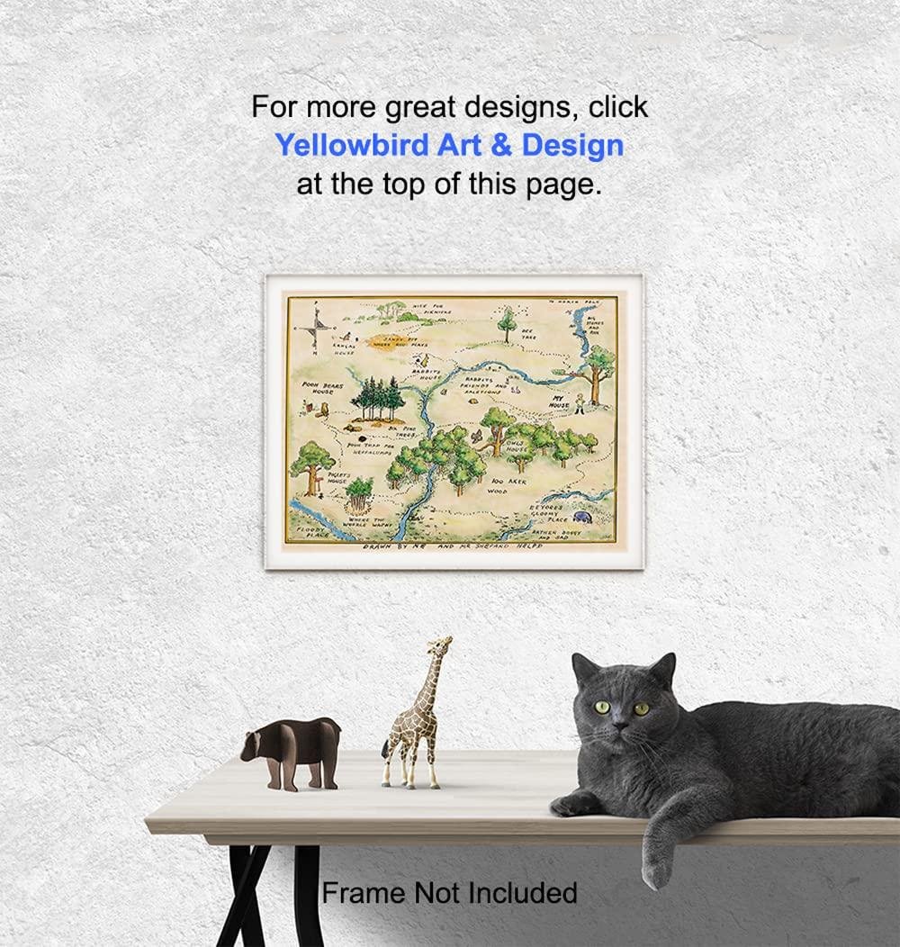 Our Review of the Classic Winnie Pooh Nursery Wall Art