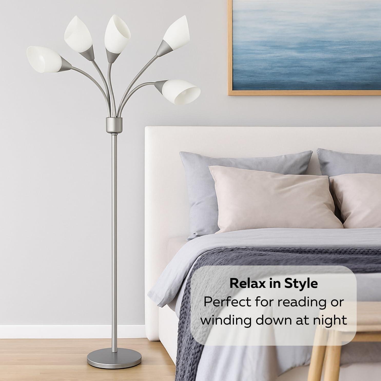 Our Review of the LIGHTACCENTS Medusa 5-Light Floor Lamp: Stylish & Bright