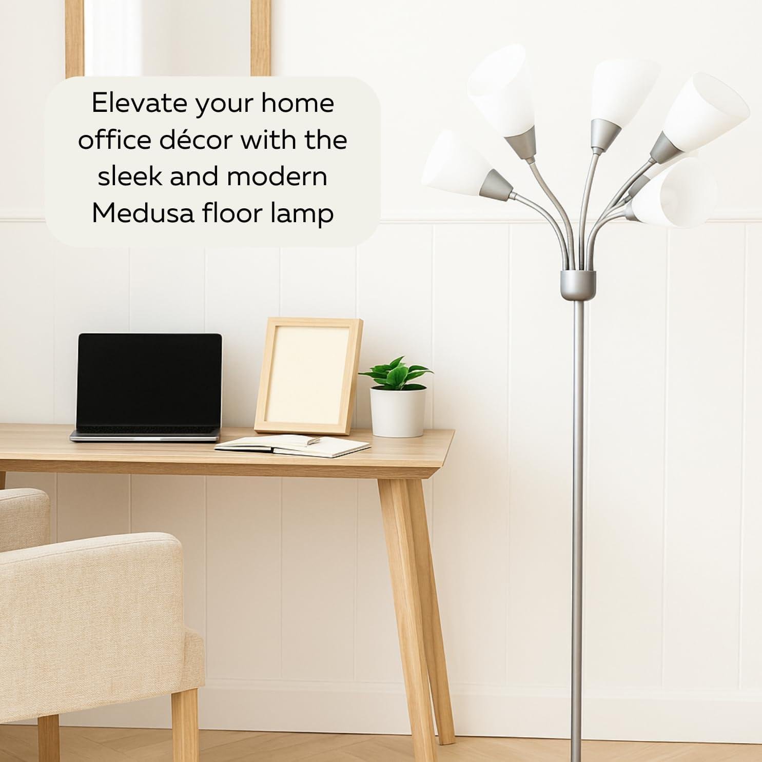 Our Review of the LIGHTACCENTS Medusa ​5-Light Floor Lamp: Stylish & Bright