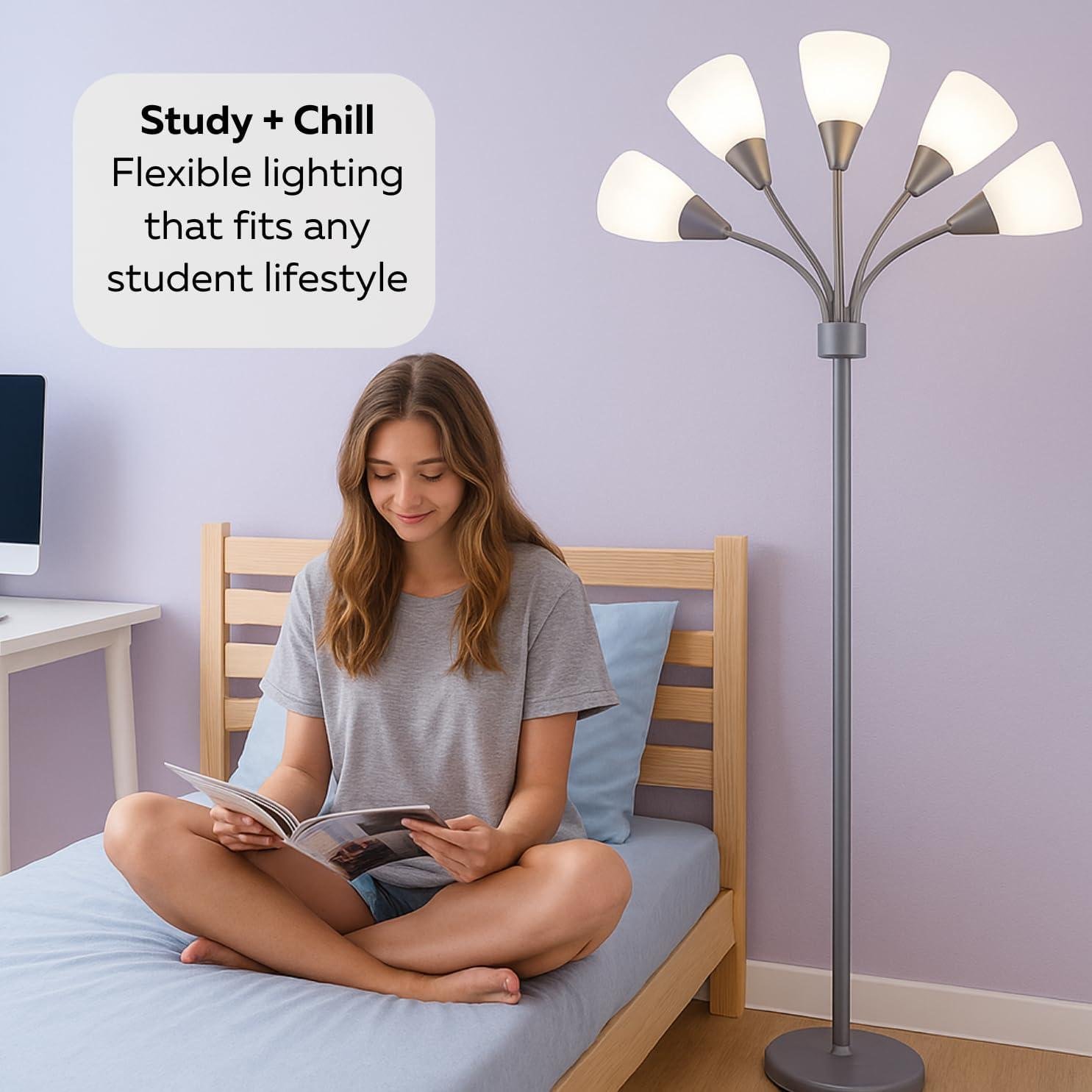 Our Review of the LIGHTACCENTS Medusa 5-Light Floor Lamp: ‌Stylish & Bright