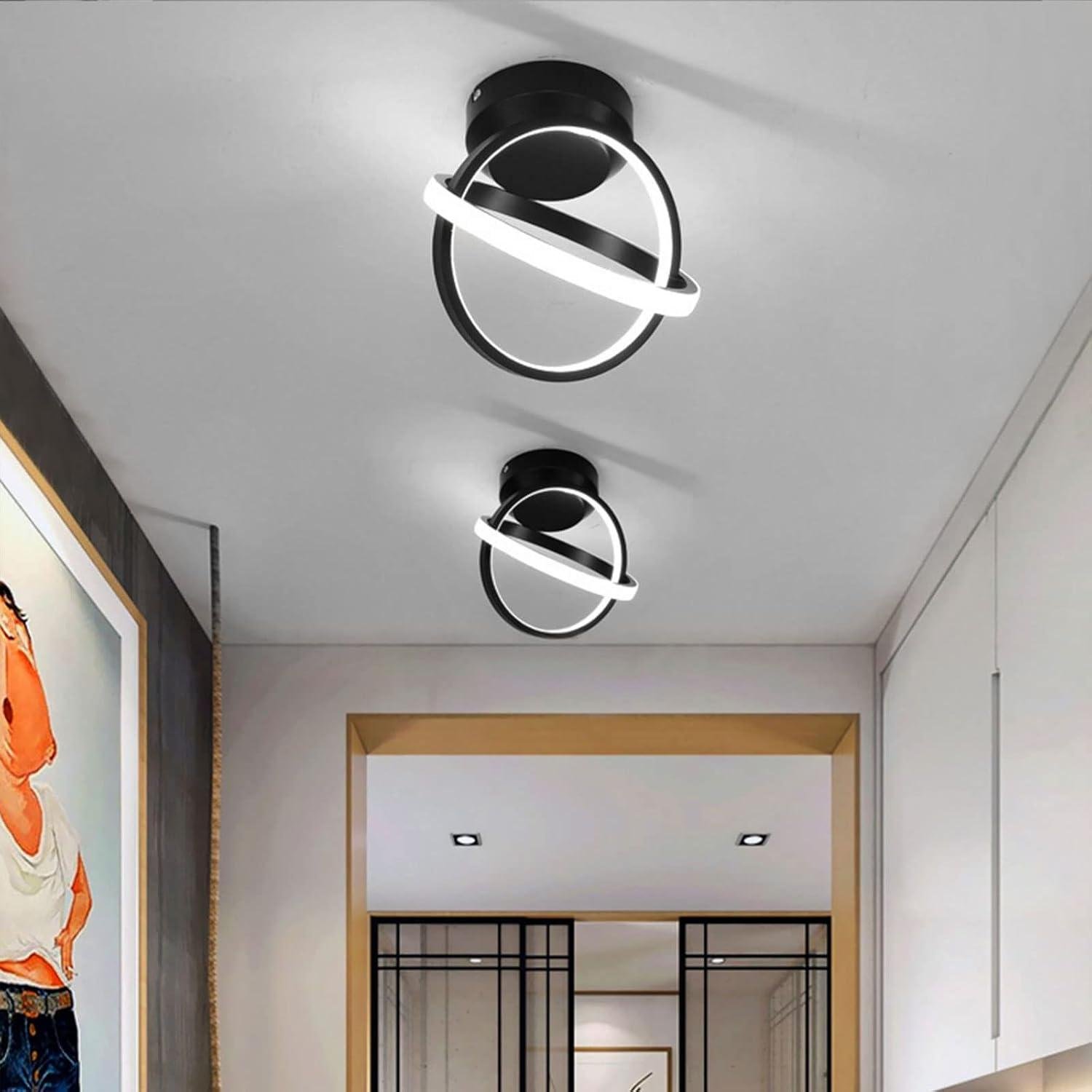Our Review of the CANEOE Black LED Ceiling Light: Stylish & Efficient