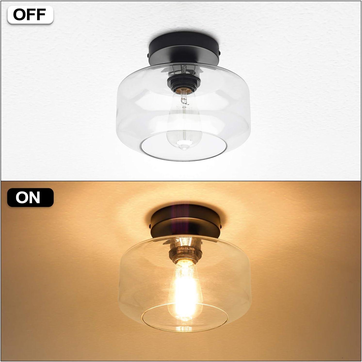 Our Honest Review of the MAXvolador Vintage Semi-Flush Ceiling Light