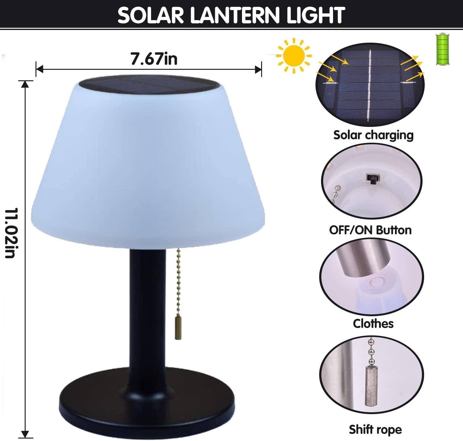 Our Honest Review of the shumi Solar Table Lamp: Bright, Stylish, and Eco-Friendly