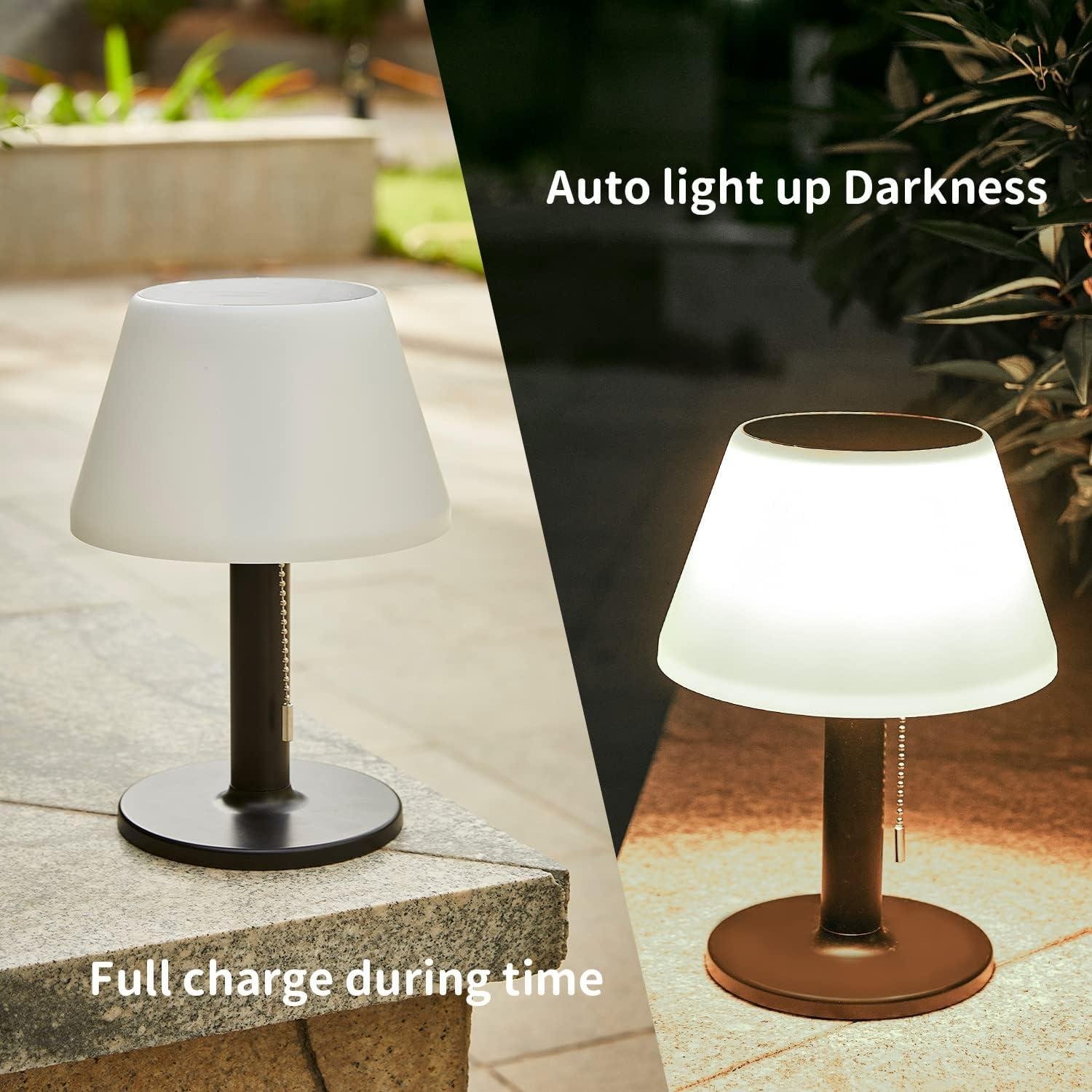 Our Honest review of the shumi Solar Table Lamp: bright, stylish, and Eco-Friendly