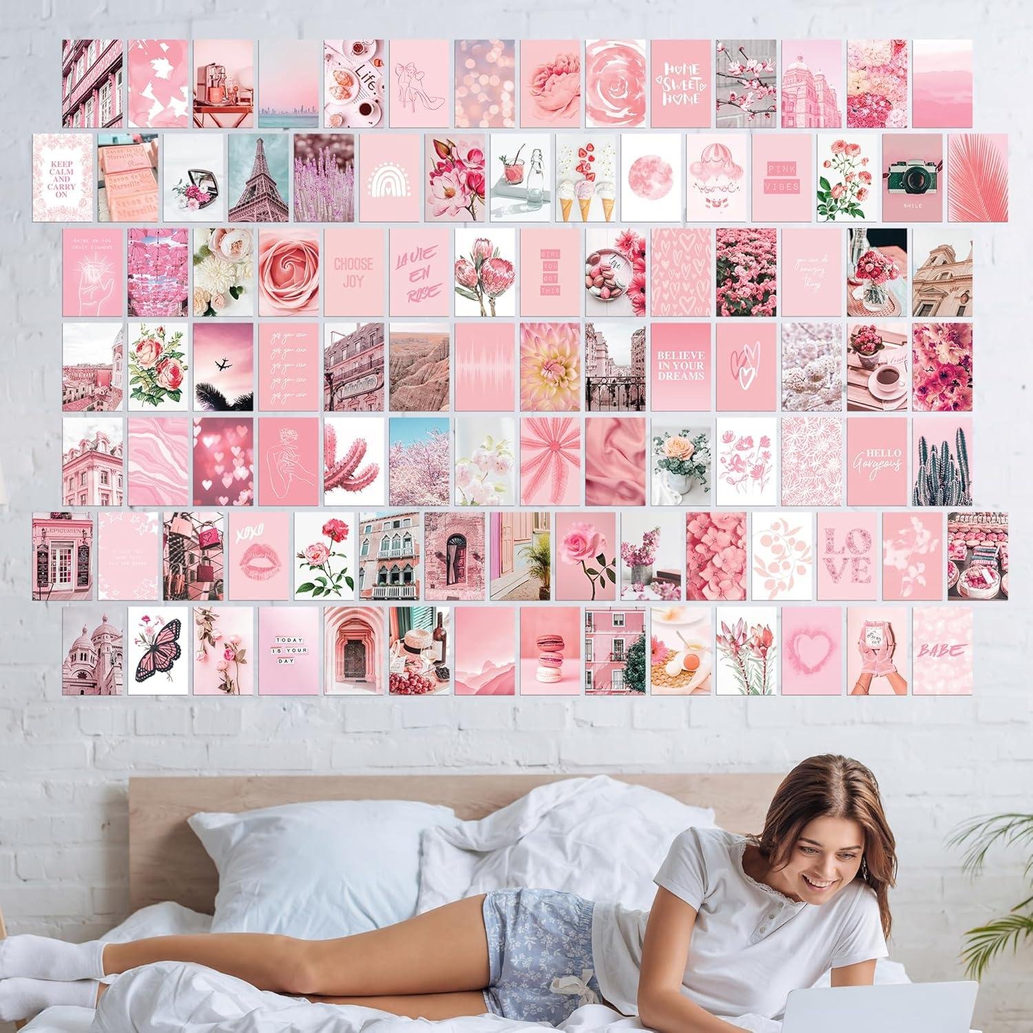 we Review: Artivo's Pink Aesthetic Wall Collage Kit