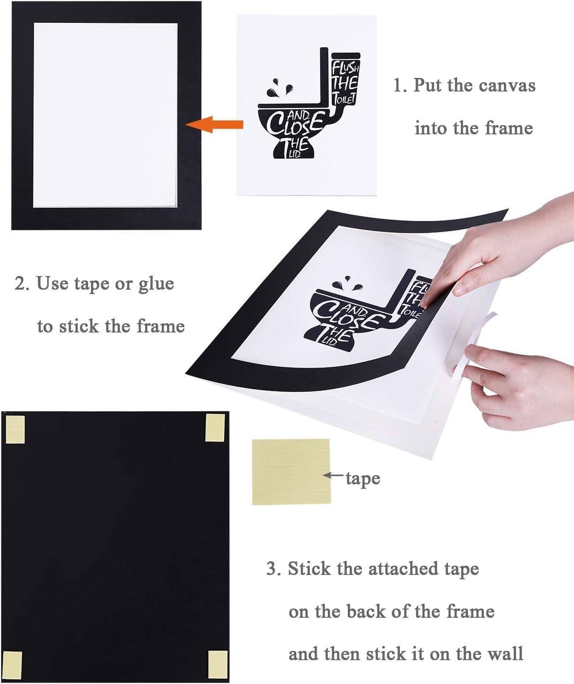 We Review: Joysnana's Hilarious Bathroom Wall Art Set