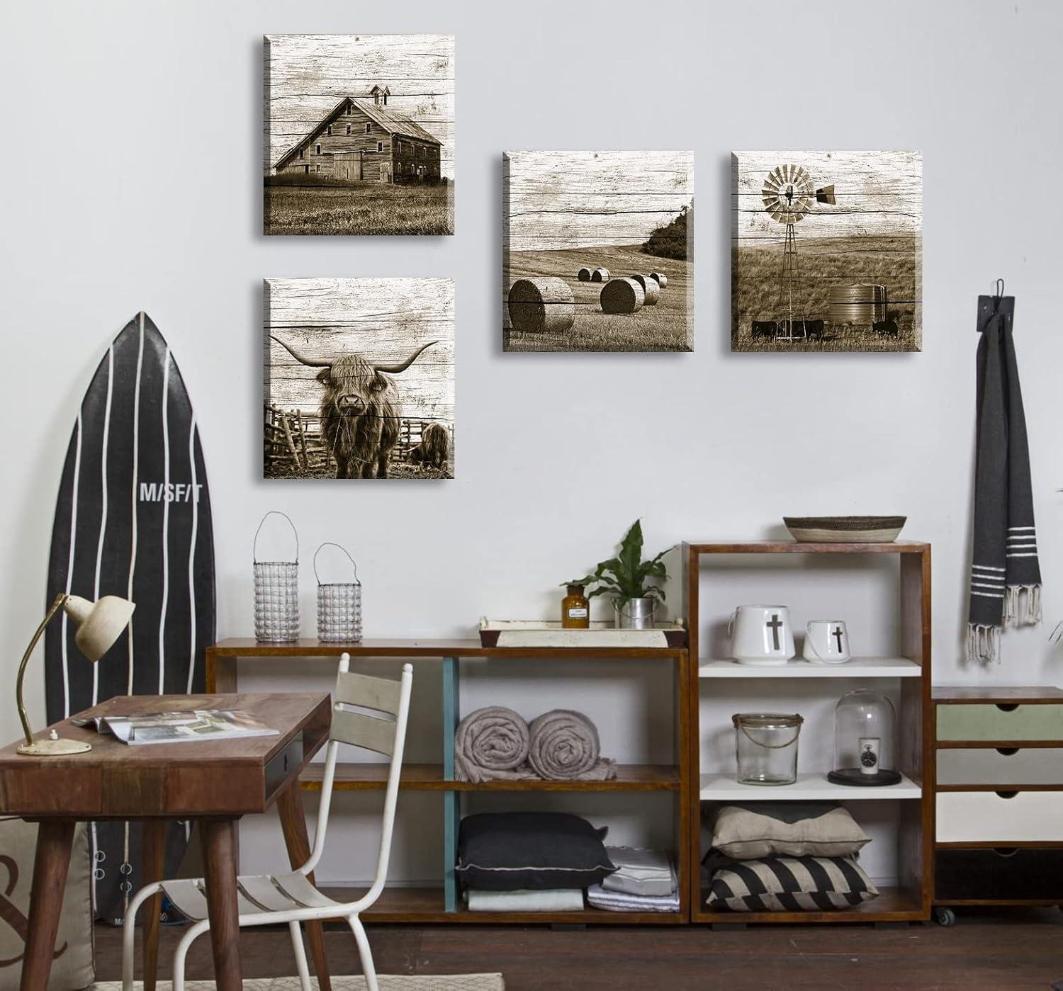 Our highland Cow Review: Rustic Charm for Your Walls