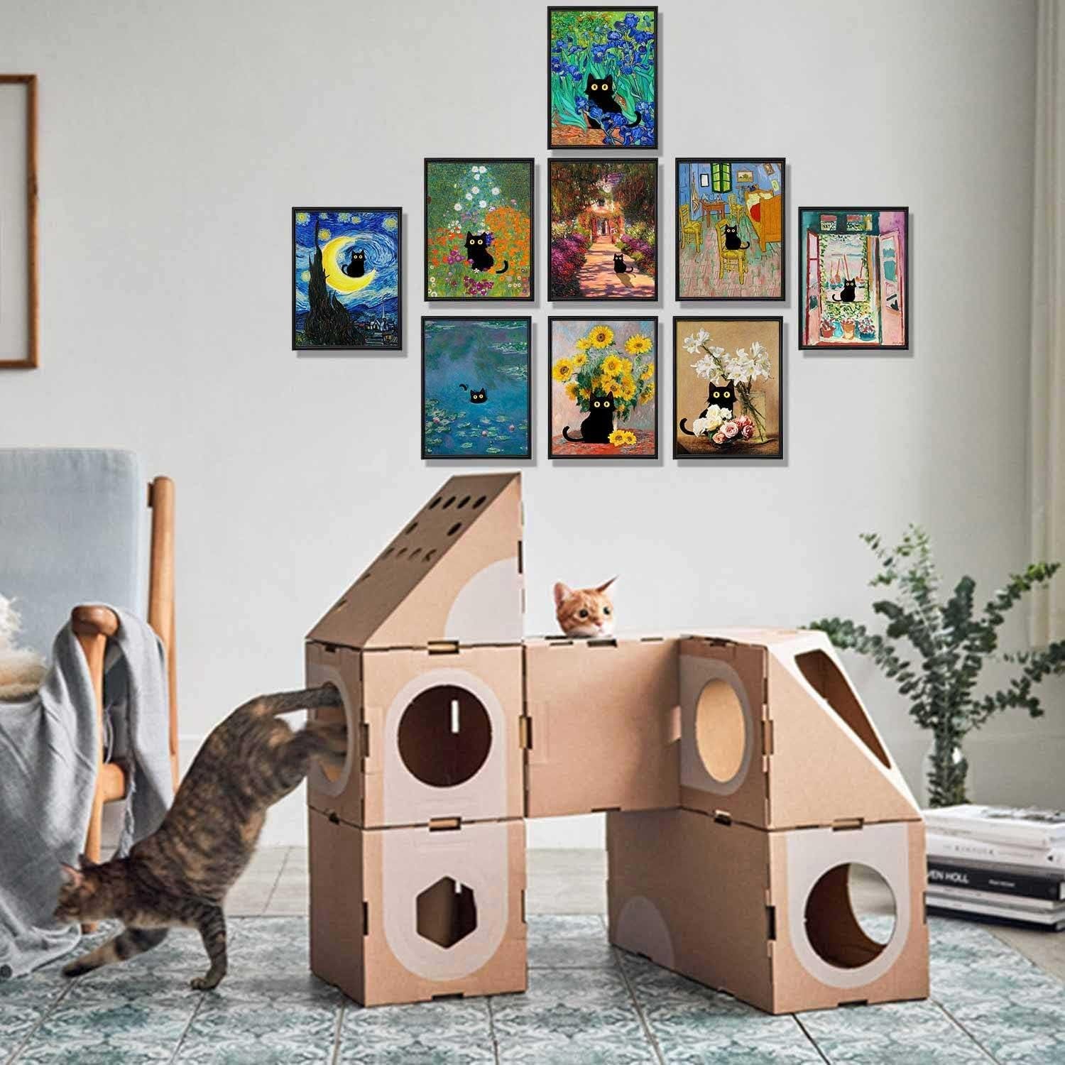 We Review: Classic Art Meets Feline Fun with Cat Paintings