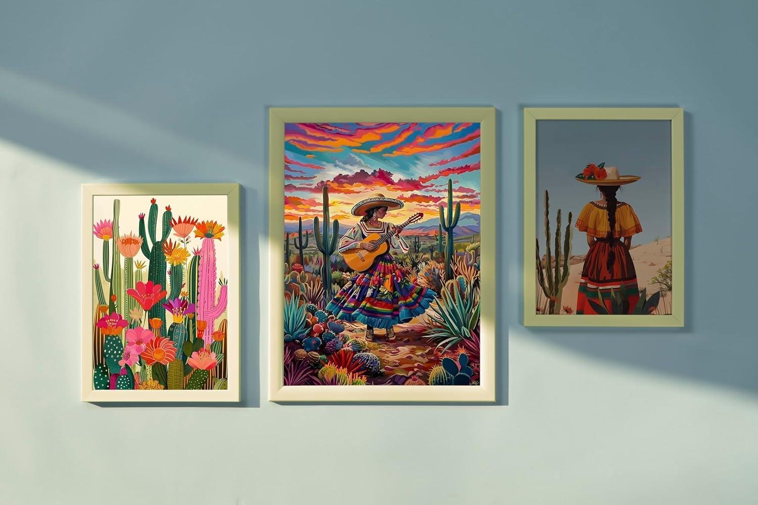 we Explore Eastern Print's Vibrant Mexican Art Set