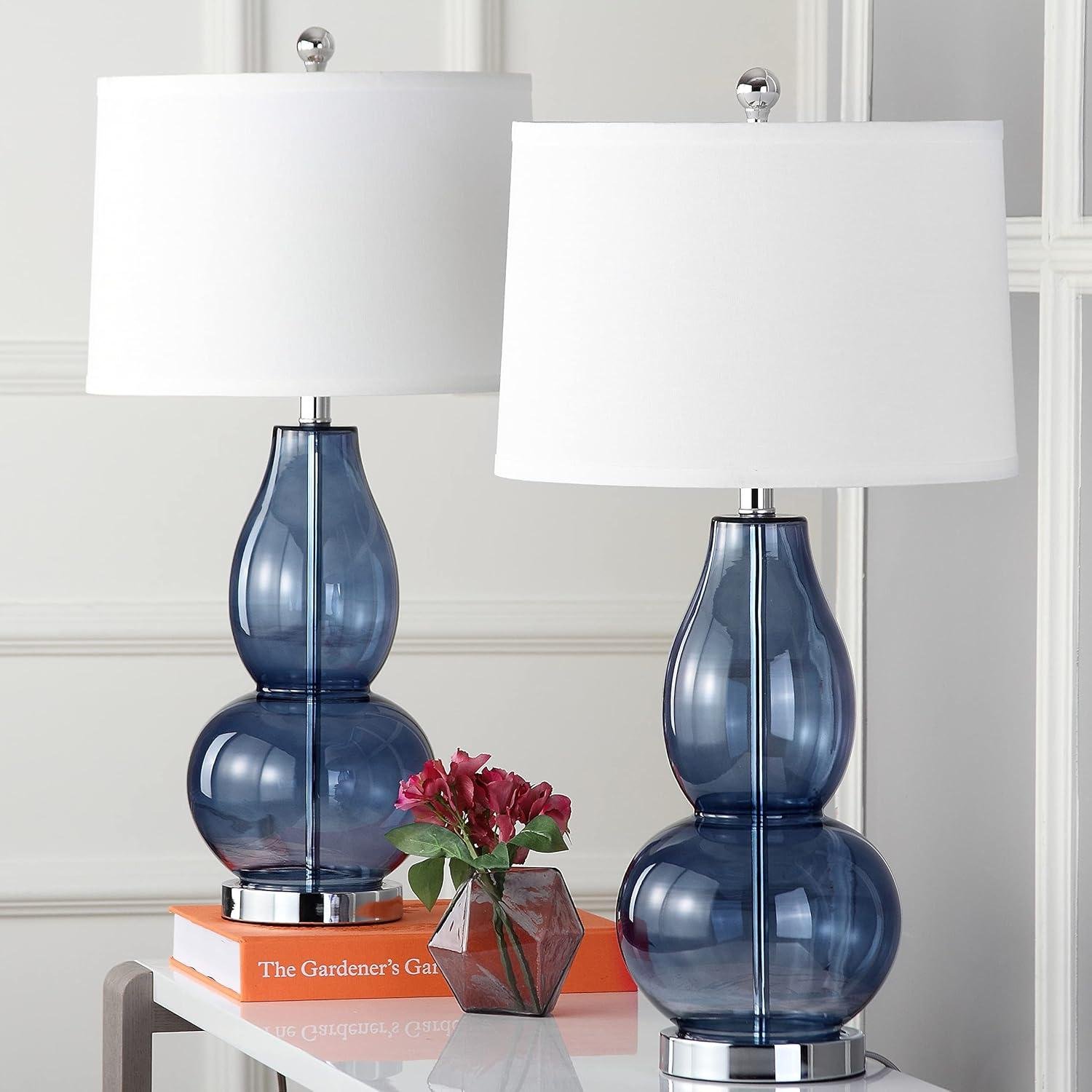 Our Review of the Mercurio Blue Glass Lamps: Stylish & Timeless Lighting