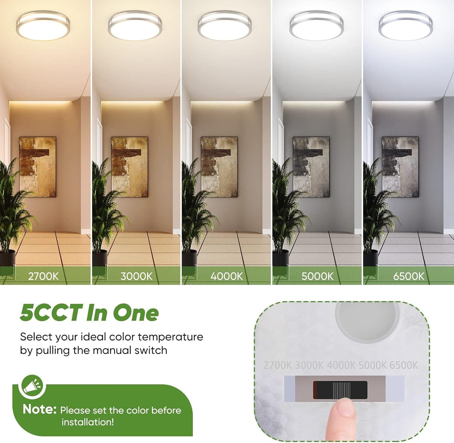 Our Review: Bright & Versatile 36W Dimmable LED Ceiling Lights