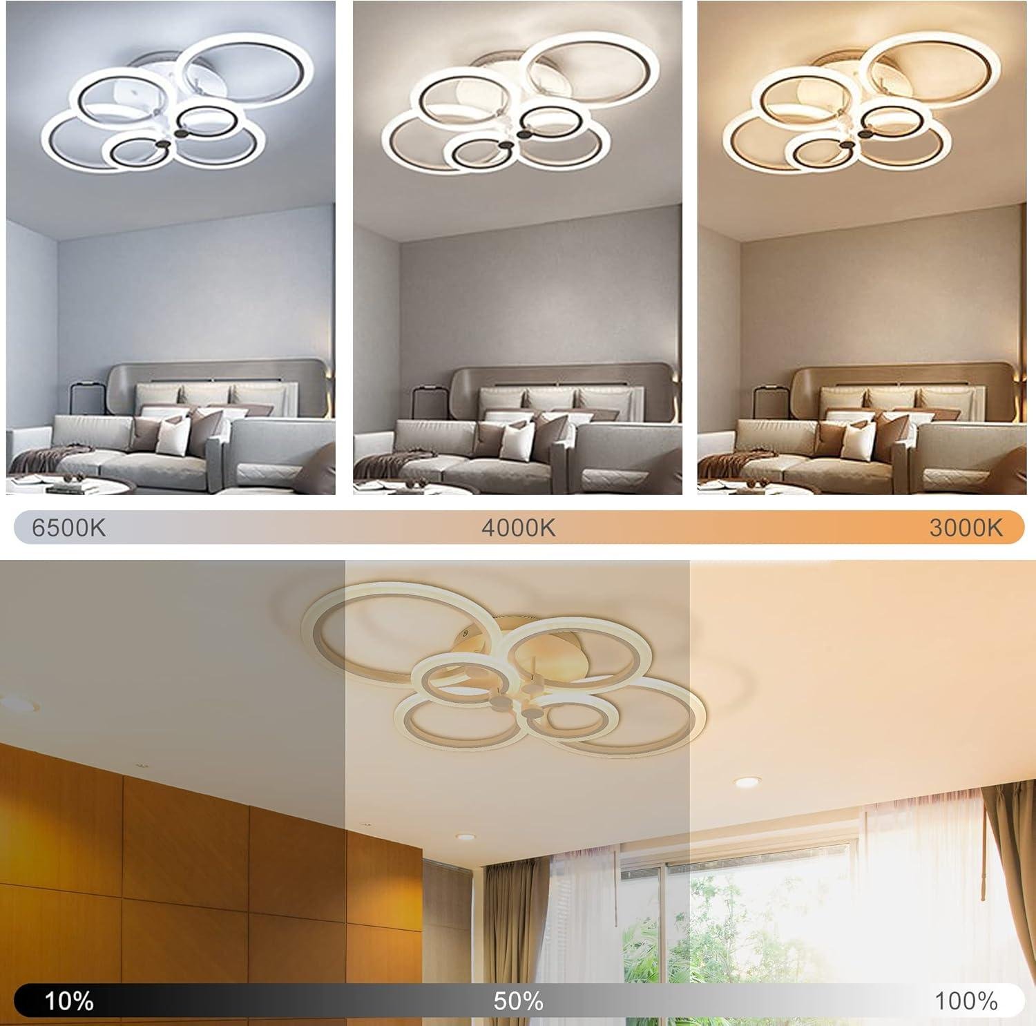Our Review of SJV Modern Dimmable LED Ceiling Light with Remote