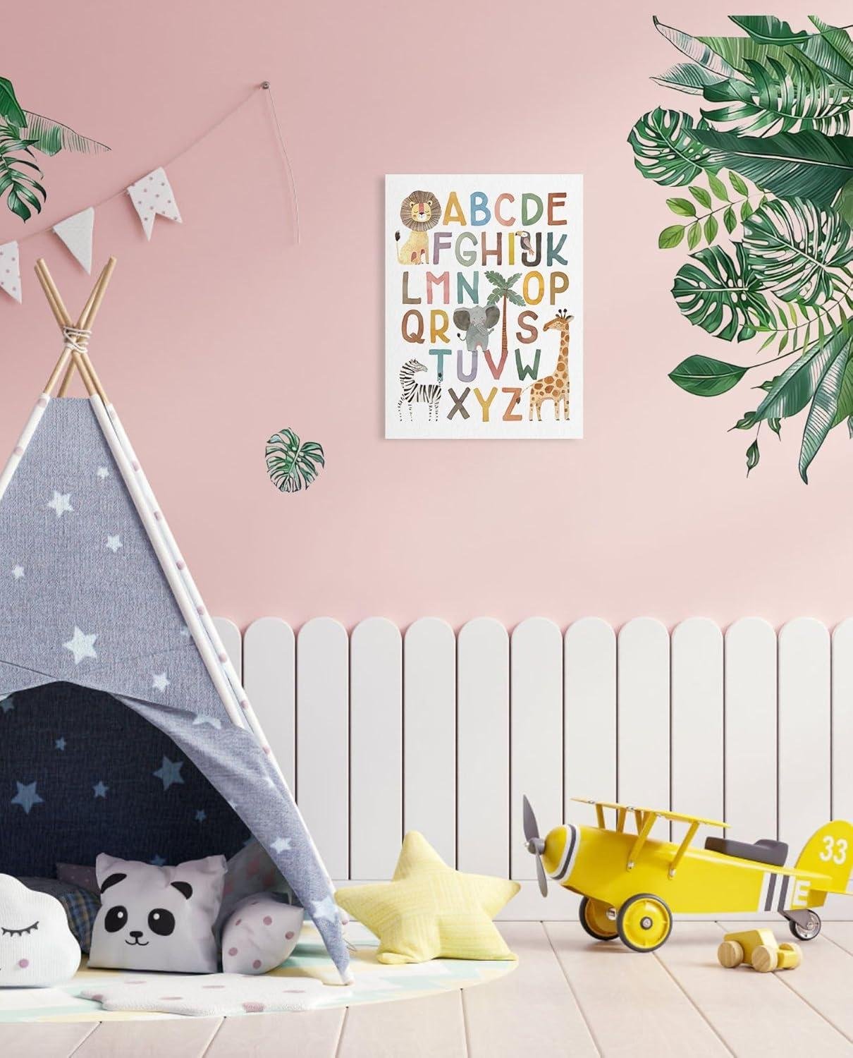 Our Review: Boho Safari ABC Poster That Quiets rooms
