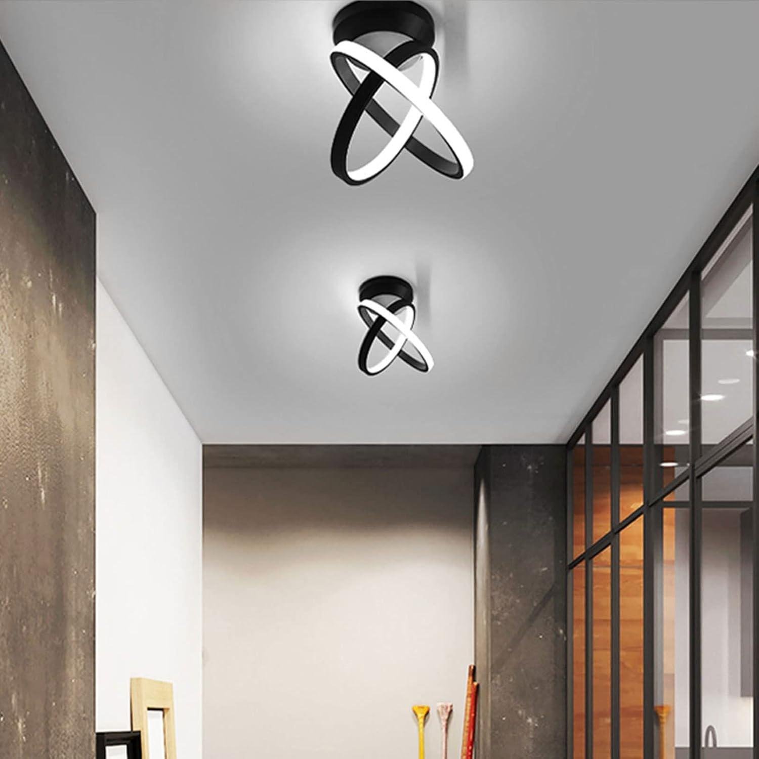Our Review of the CANEOE Black LED Ceiling Light: Stylish & Efficient