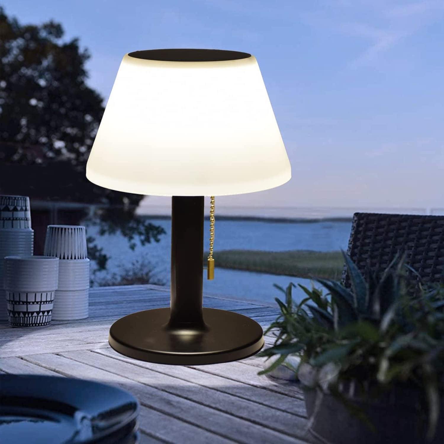 Our Honest Review of the shumi Solar Table Lamp: bright, Stylish, and Eco-Friendly