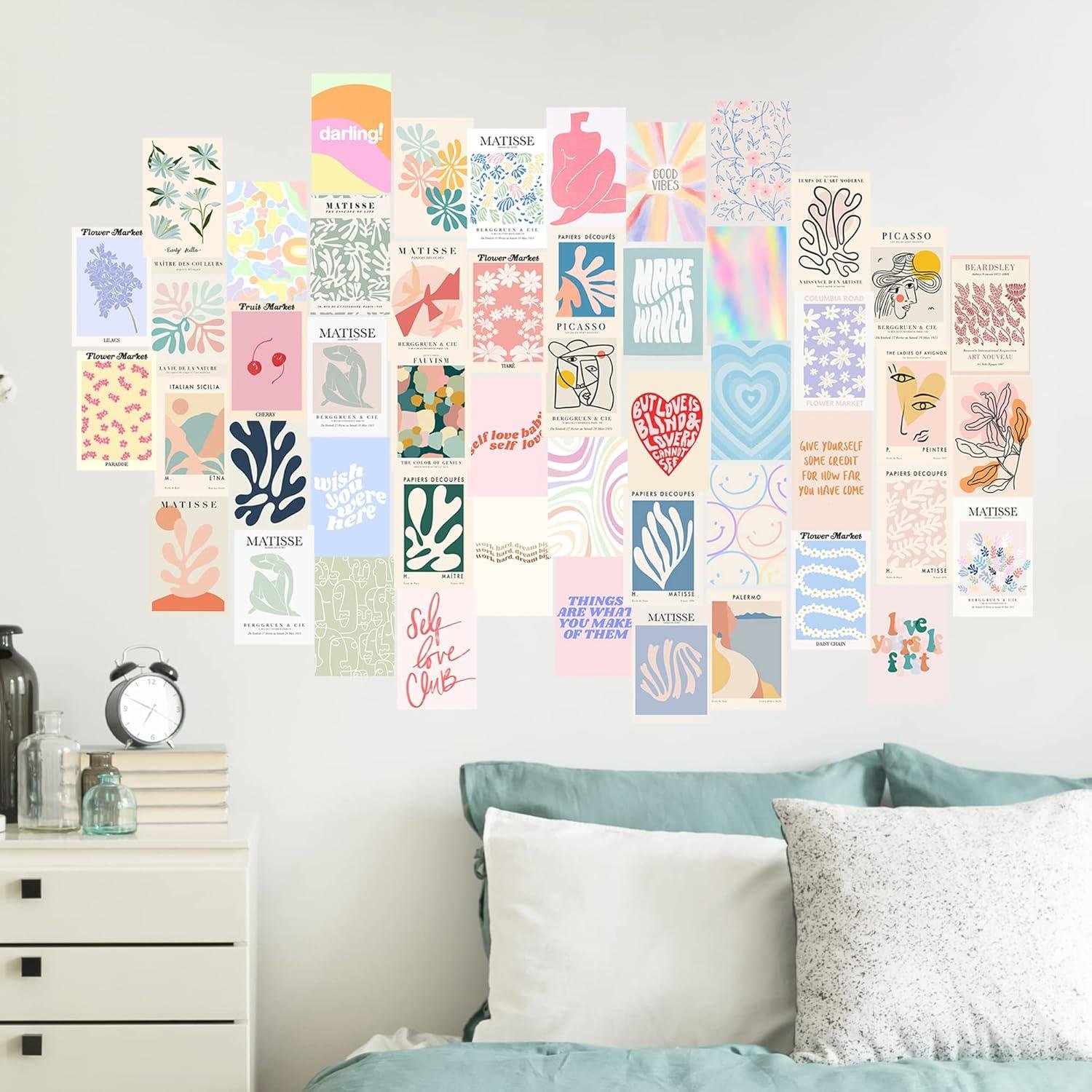 Transforming Spaces: Our Review of the Danish Pastel Wall Collage Kit