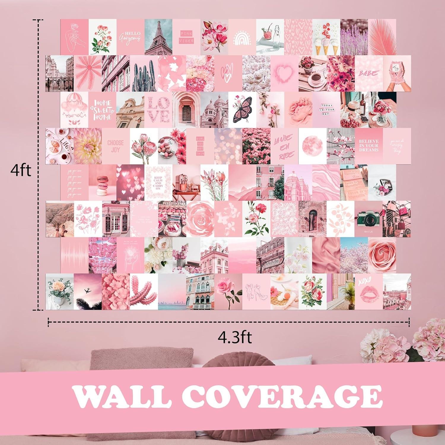 We Review: Artivo's Pink Aesthetic Wall Collage Kit