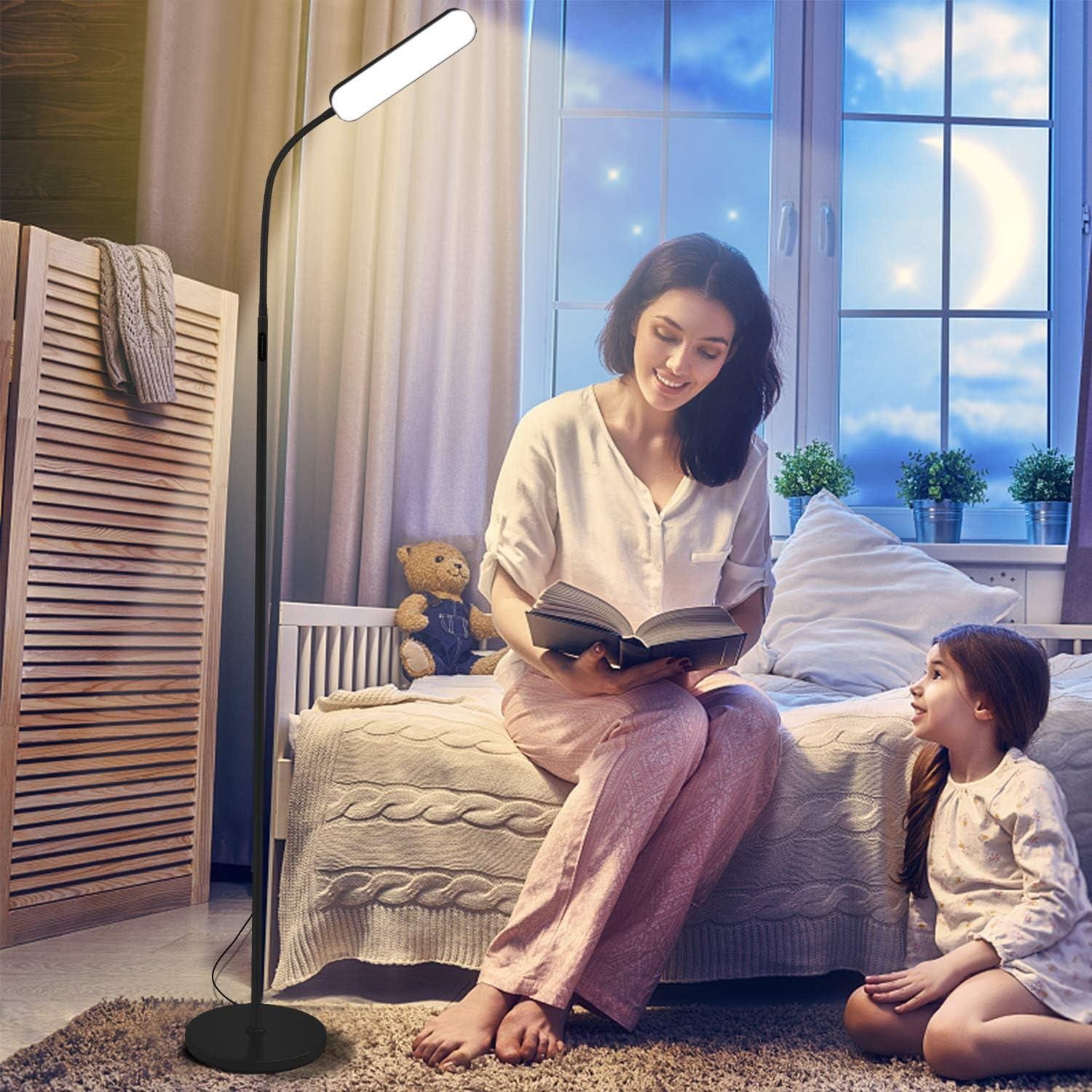 our Review of the WioMio LED Floor Lamp with Remote & Touch Control