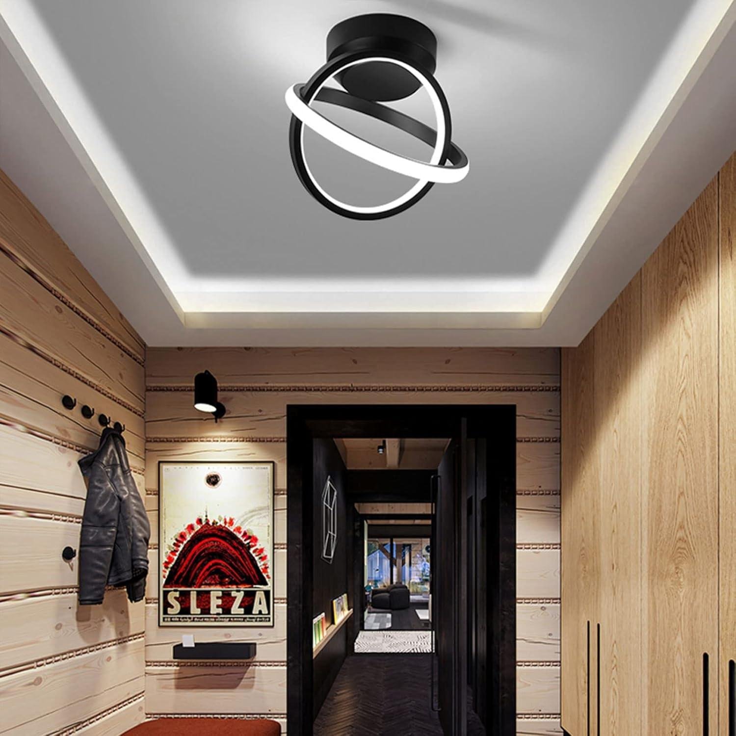 Our Review of the CANEOE Black LED Ceiling Light: Stylish & Efficient