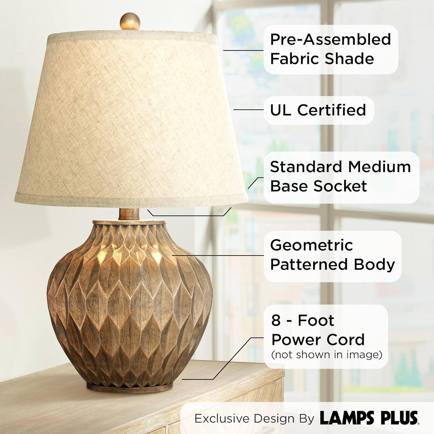 Our Review of the 360 Lighting Buckhead Modern Accent Table lamp
