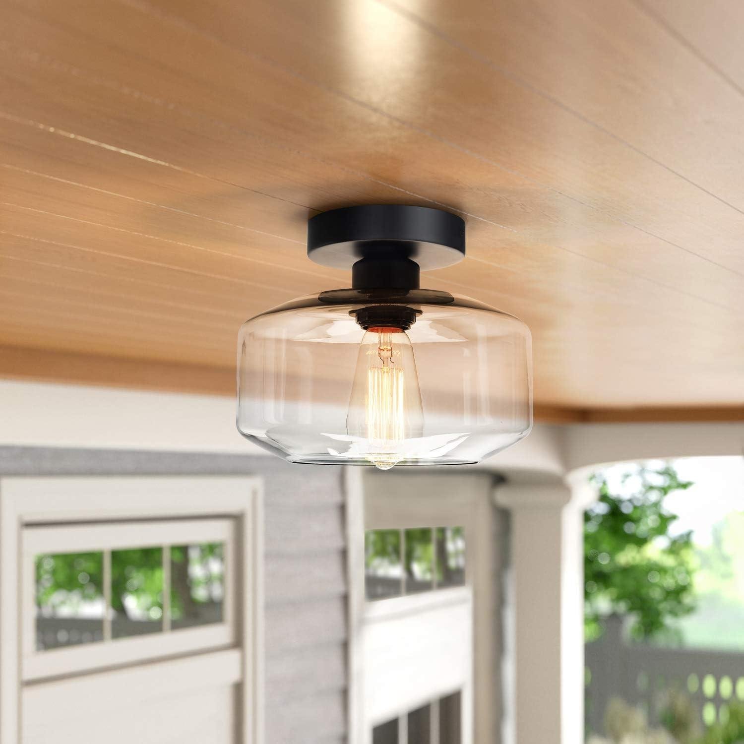 Our Honest Review of the MAXvolador Vintage Semi-Flush Ceiling Light