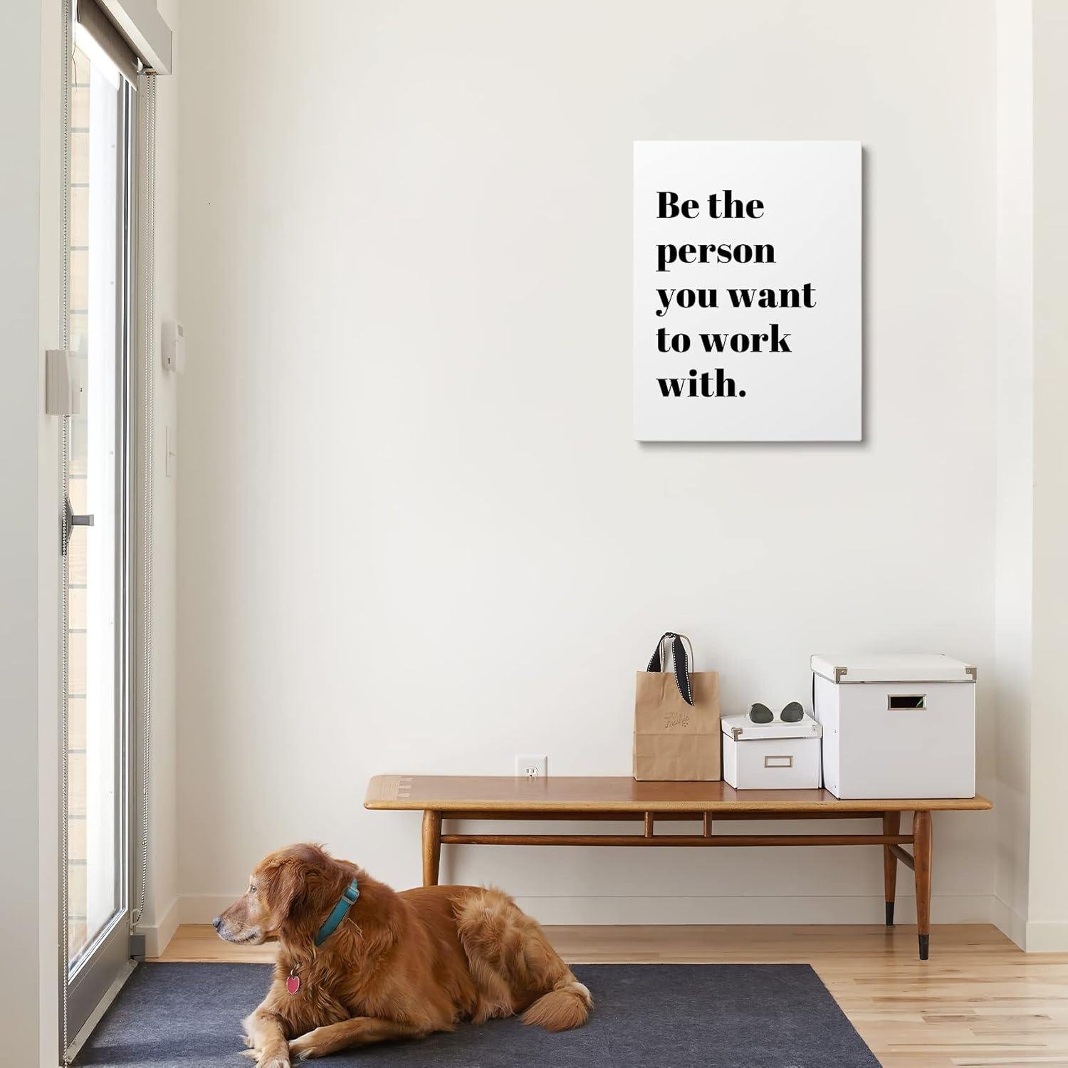 Elevating Our Workspace: Office Motivational Canvas Art