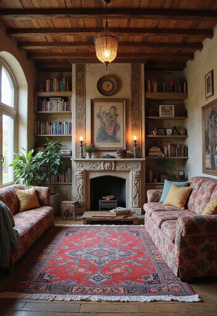 10 Eclectic Room Makeovers That Will Make You Rethink Your Space! - 10. Eclectic Mix: Global Inspirations