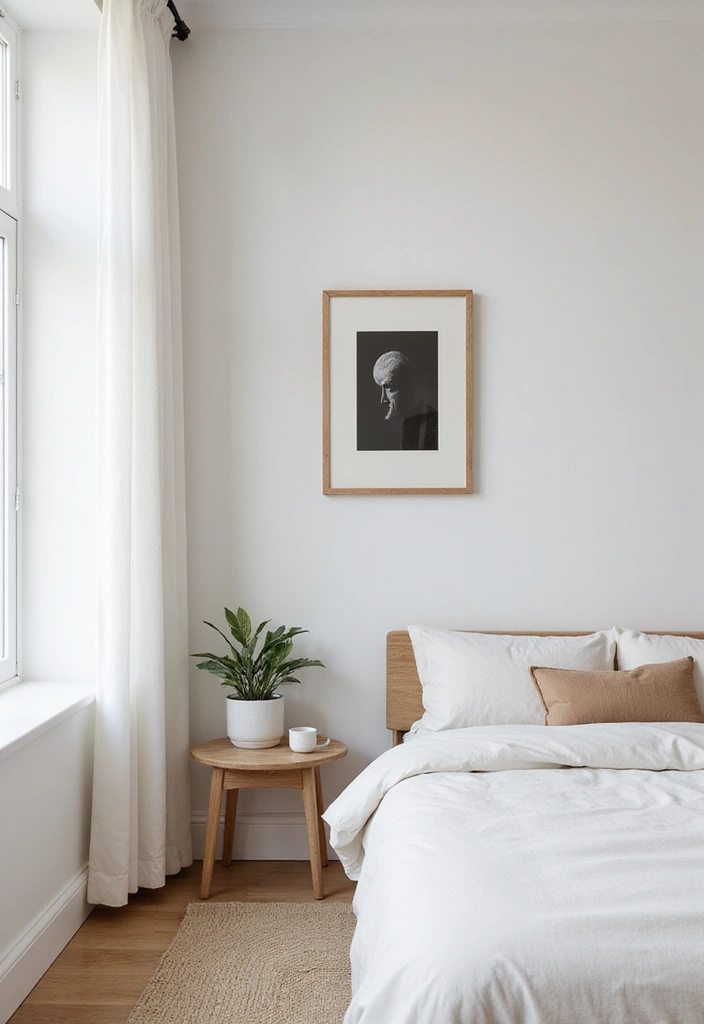 10 Minimalist Bedroom Decor Ideas That Will Transform Your Space Instantly! - 3. Keep Decorations Simple